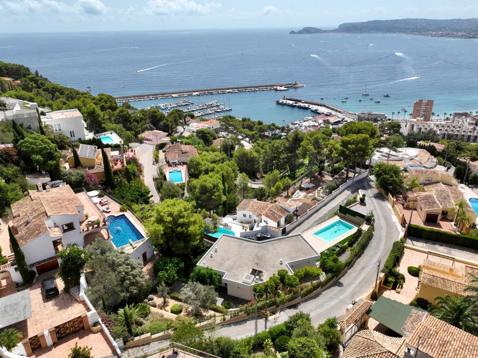 Villa Lujo Con Vistas Al Mar Villa Dulcinea By El Conserje, Cerca Del Puerto Y Sus Servicios Javea Exterior photo