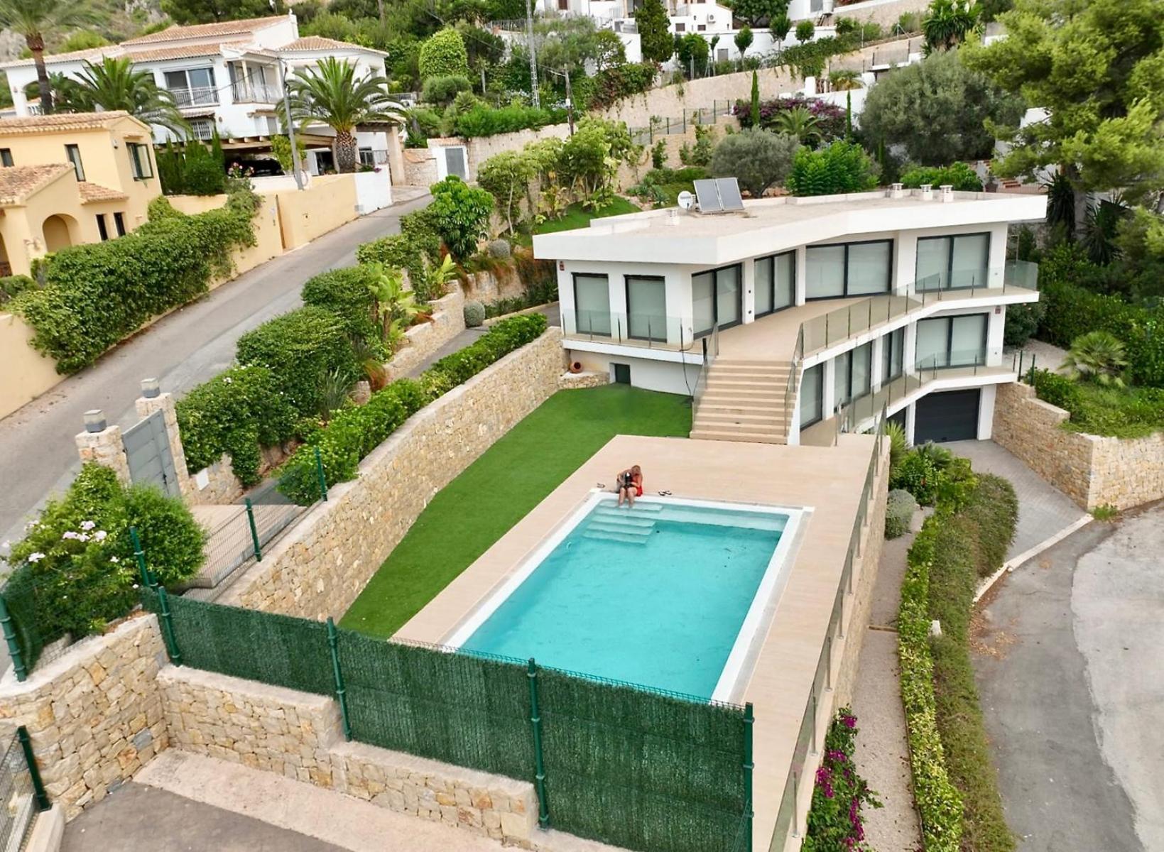 Villa Lujo Con Vistas Al Mar Villa Dulcinea By El Conserje, Cerca Del Puerto Y Sus Servicios Javea Exterior photo